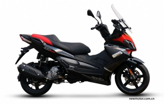 Aprilia sr max 250cc chính thức được công bố với thiết kế nổi trội