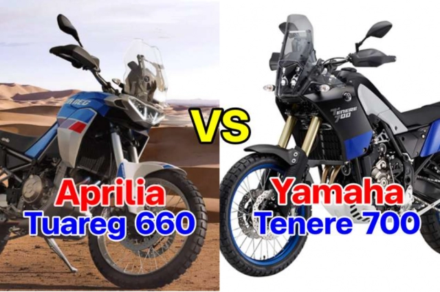 Aprilia tuareg 660 và yamaha tenere 700 trên bàn cân thông số