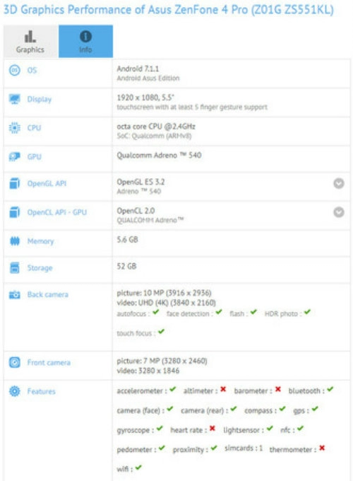 Asus zenfone 4 pro chạy snapdragon 835 sắp ra mắt