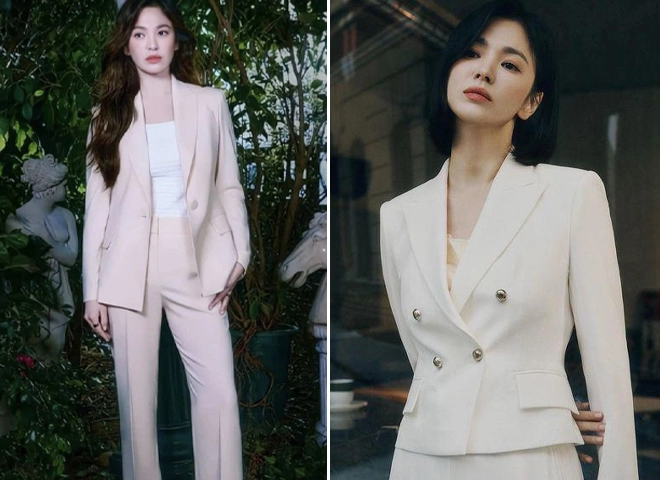 bà hoàng blazer gọi tên chị đẹp song hye kyo diện mãi một kiểu áo vẫn ghi điểm tuyệt đối