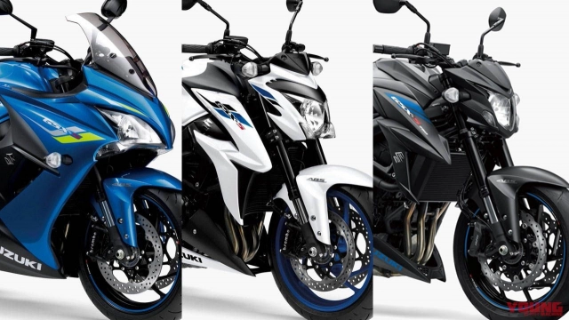 Bản cập nhật mới của suzuki gsx-s1000f gsx-s1000 và gsx-s750 2019 với nhiều tính năng được bổ sung