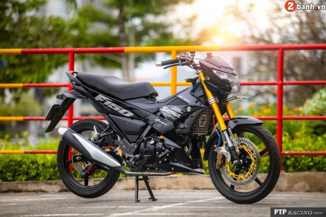 Bản độ satria 150 sở hữu dàn chân siêu mẫu đẹp không tưởng