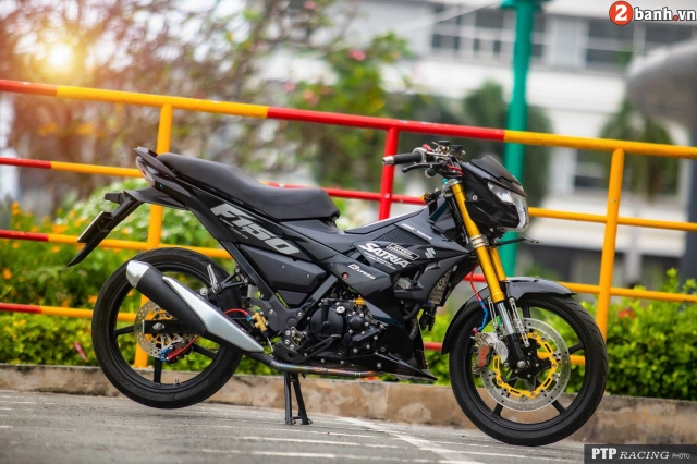 Bản độ satria 150 sở hữu dàn chân siêu mẫu đẹp không tưởng