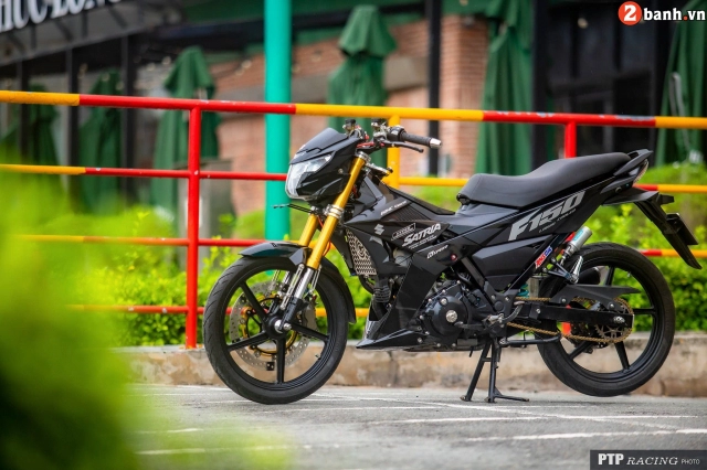 Bản độ satria 150 sở hữu dàn chân siêu mẫu đẹp không tưởng