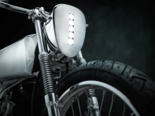 Bandit 9 ra mắt chiếc mô tô động cơ hơi nước l-concept