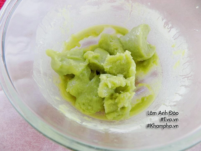 Bánh mochi lá dứa kem tươi sầu riêng mát lạnh tuyệt ngon