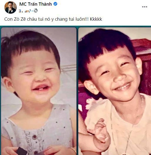 Bé gái được trấn thànhhari won cưng chiều hết mực tương lai nối nghiệp ba xìn