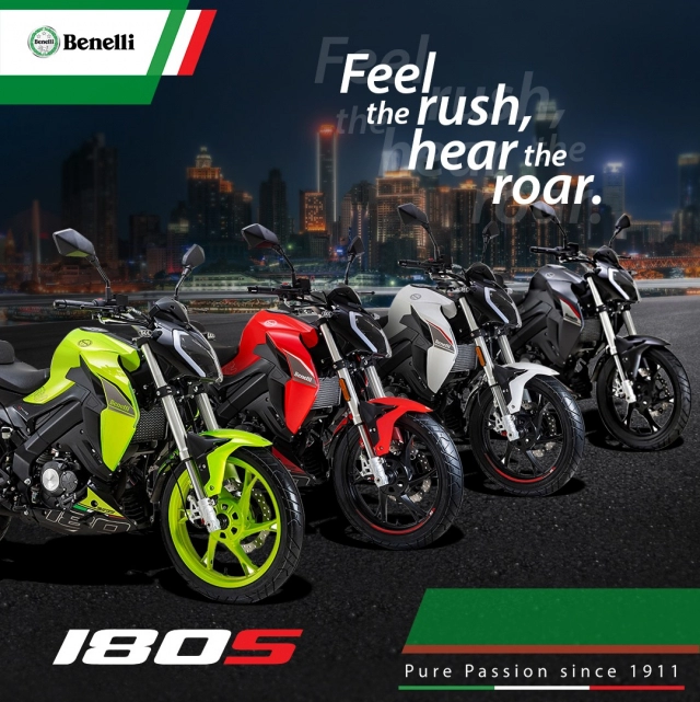 Benelli 180s ra mắt với giá siêu rẻ cạnh tranh gay gắt với yamaha mt-15