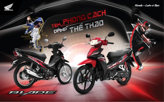 Blade 110 2021 ra mắt phiên bản race mới giá tăng nhẹ