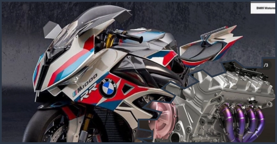 Bmw m1000rr electric supercharger rò rỉ thiết kế