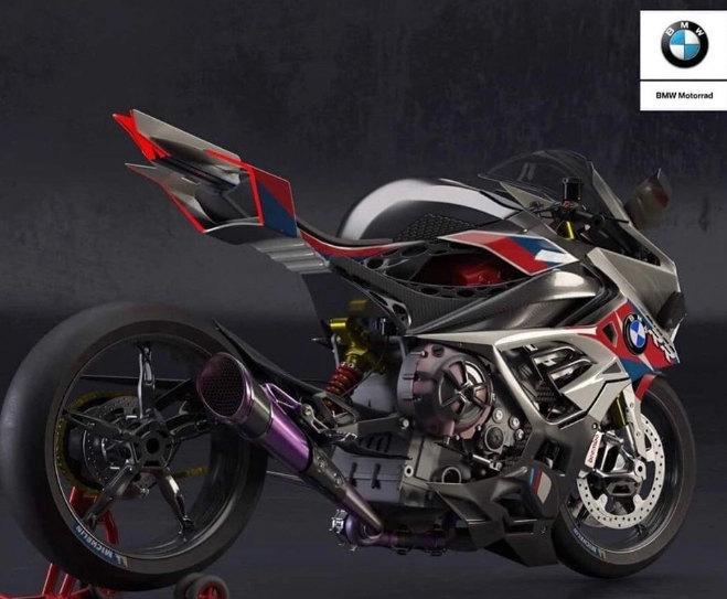 Bmw m1000rr electric supercharger rò rỉ thiết kế