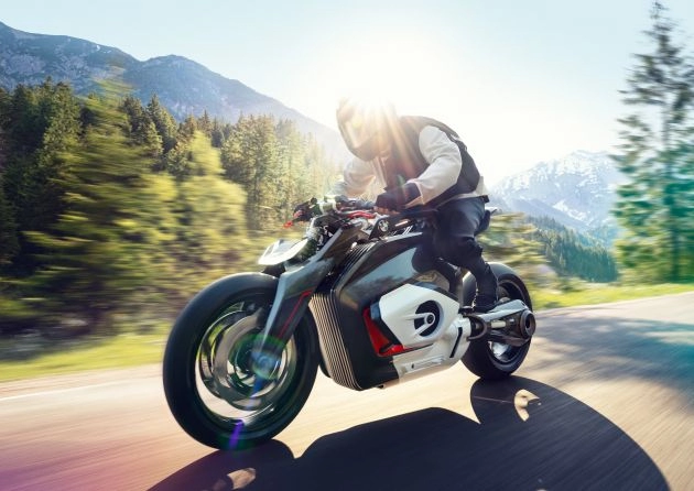 Bmw motorrad gây chấn động với mẫu xe điện vision dc roadster