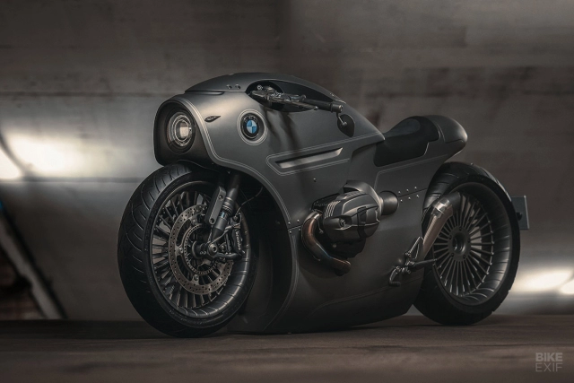 Bmw r nine t độ phong cách máy bay chiến đấu của zillers garage