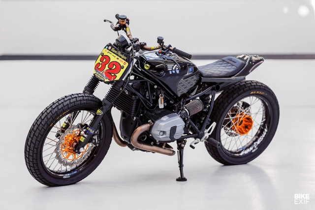 Bmw rninet độ đậm đà chất chơi với phong cách racing từ gunn design