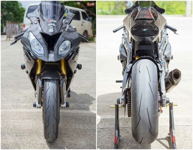 Bmw s1000rr độ quyến rũ người xem với dàn áo full carbon