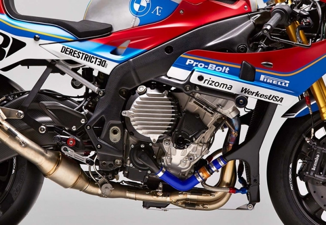 Bmw s1000rr praem optimus độ độc đáo với phong cách endurance thập niên 80