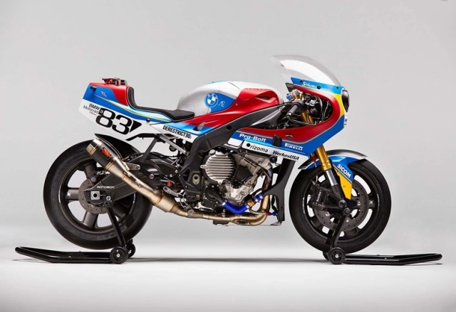 Bmw s1000rr praem optimus độ độc đáo với phong cách endurance thập niên 80