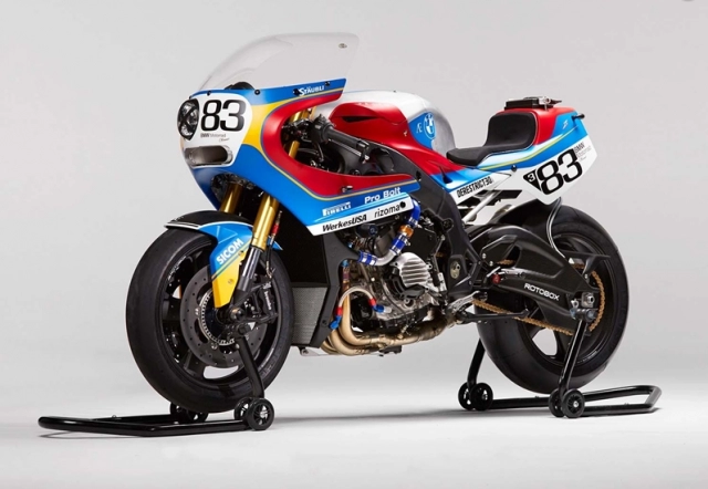 Bmw s1000rr praem optimus độ độc đáo với phong cách endurance thập niên 80