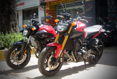  bộ đôi yamaha fz07 - fz09 2015 đầu tiên tại việt nam 