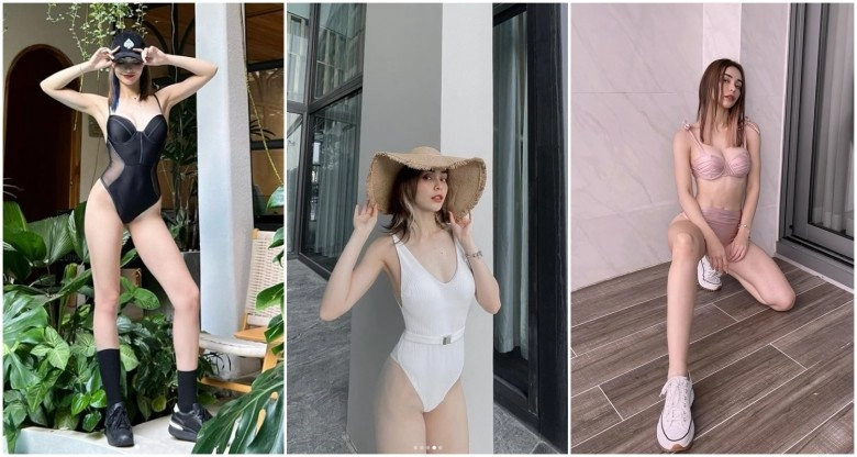 Bông hồng lai việt-pháp ngàn năm có 1 sở hữu bst áo tắm tai tiếng bikini lông lá khoét ngực bạo hết nấc