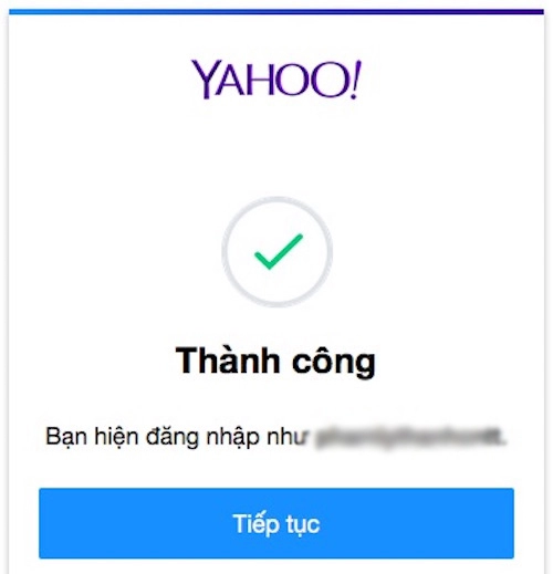 Cách đăng nhập yahoo messenger khi quên mật khẩu