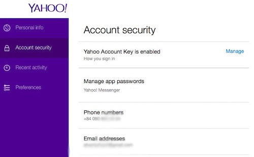 Cách đăng nhập yahoo messenger khi quên mật khẩu