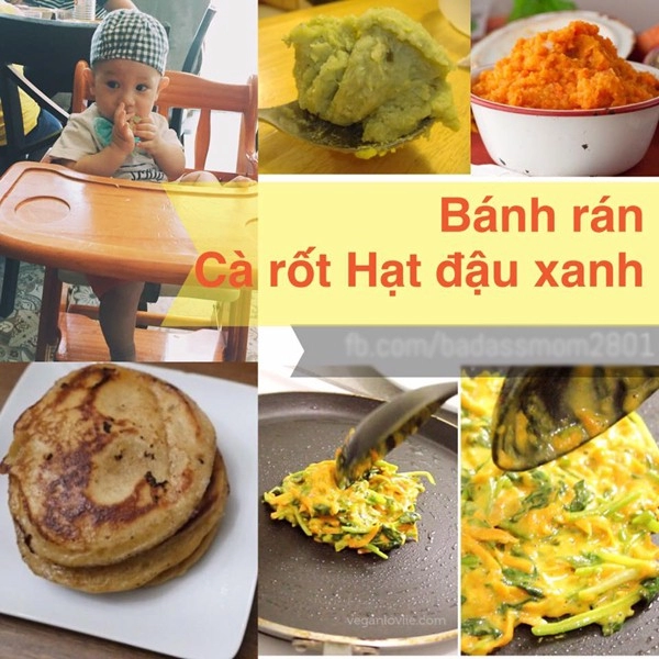 Cách làm 3 món bánh ăn dặm ngon ngất ngây bé nào cũng mê tít