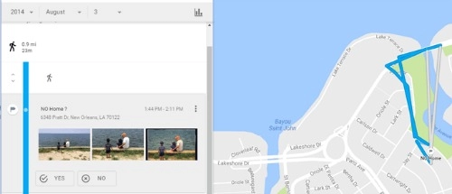 Cách xem lại lịch sử vị trí trên google map