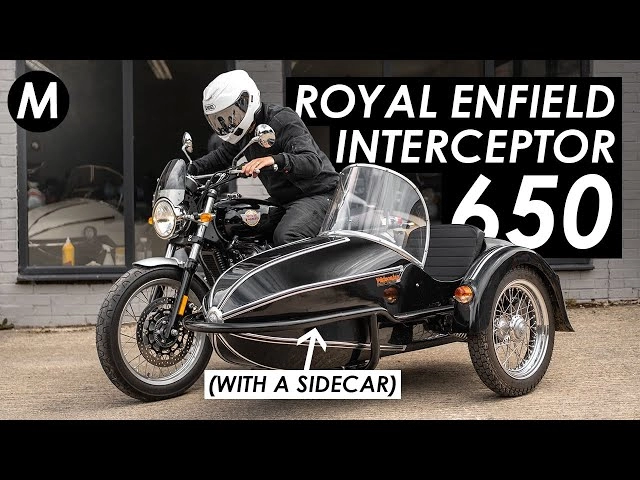 Cảm giác lái royal enfield interceptor 650 đọ sidecar như thế nào
