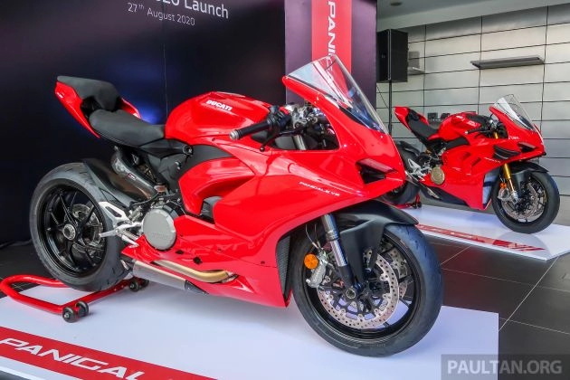 Cận cảnh ducati panigale v2 2020 ra mắt với giá hơn 600 triệu