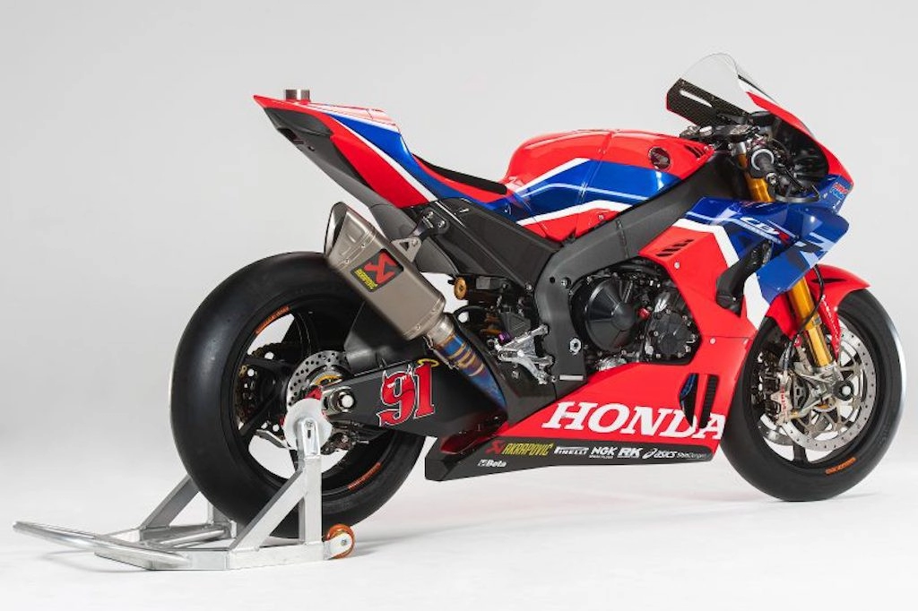 Cận cảnh honda cbr1000rr-r sp wsbk với các thông số kỹ thuật rõ ràng