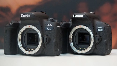 Canon giới thiệu bộ 3 máy ảnh mới eos 800d 77d m6
