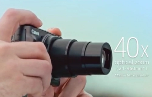 Canon ra mắt máy ảnh chuyên selfie zoom quang 40x
