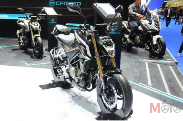 Cf moto công bố 4 mô hình lần đầu tiên tại motor expo 2018