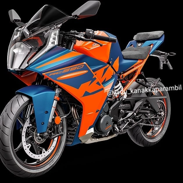 Chi tiết ktm rc 390 2022 lộ diện gây nhiều thất vọng