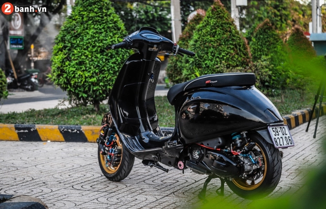 Chiếc vespa độ làm chao đảo cả giới chơi xe sài gòn