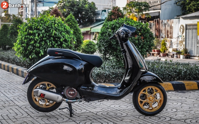 Chiếc vespa độ làm chao đảo cả giới chơi xe sài gòn