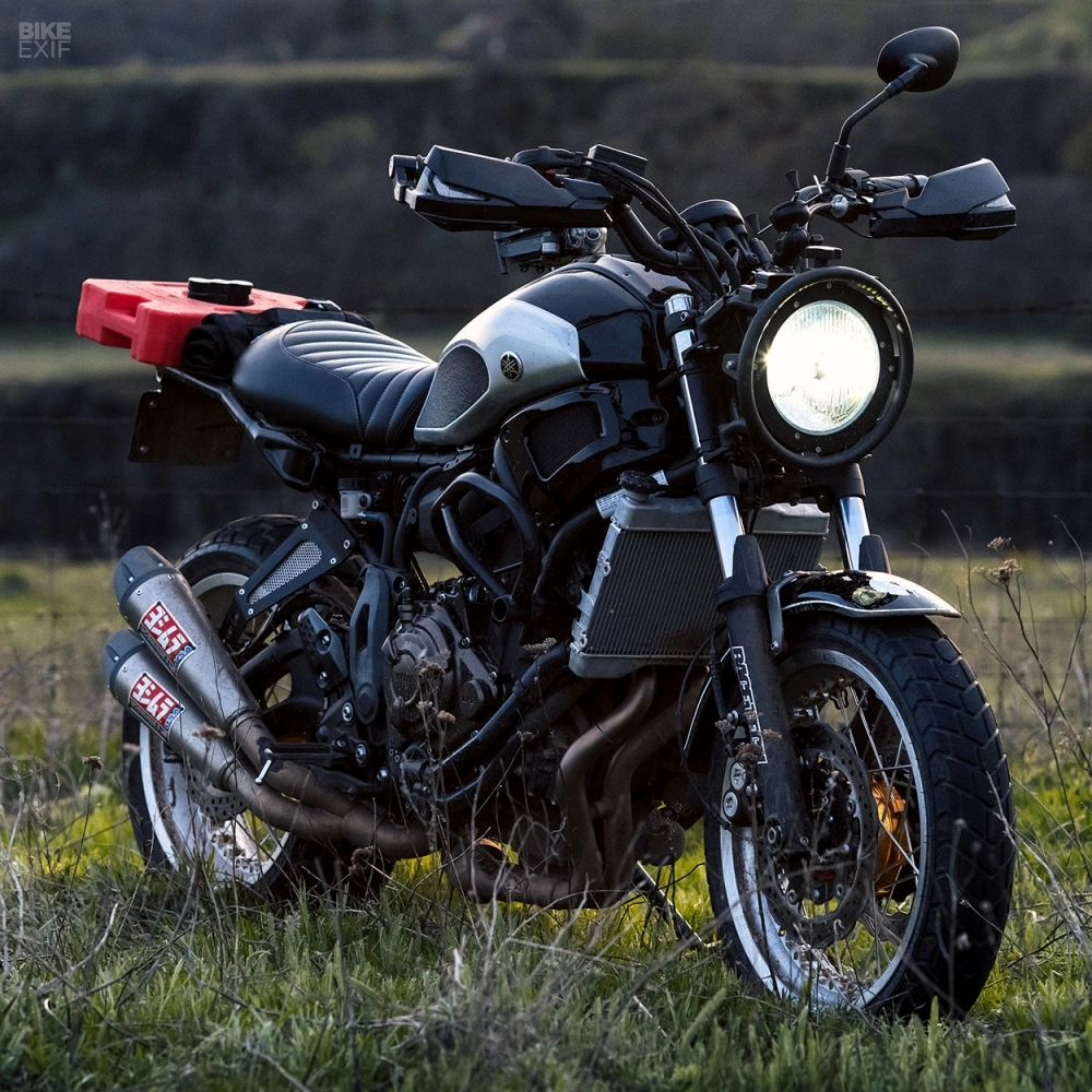 Chiêm ngưỡng yamaha xsr700 độ option touring kịch độc