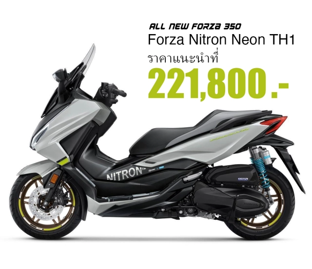 Chính thức ra mắt honda forza 350 2023 hoàn toàn mới