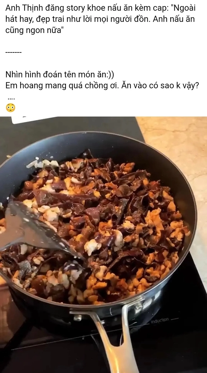 chồng mai phương thúy tự khoe ngoài đẹp trai hát hay còn nấu ăn ngon fan hoang mang với món anh nấu