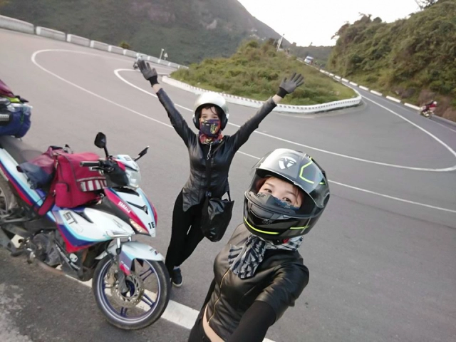 Cô gái xuyên việt hơn 4000km cùng honda winner x