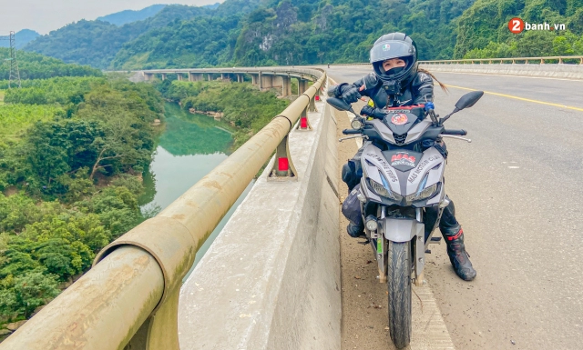 Cô gái xuyên việt hơn 4000km cùng honda winner x