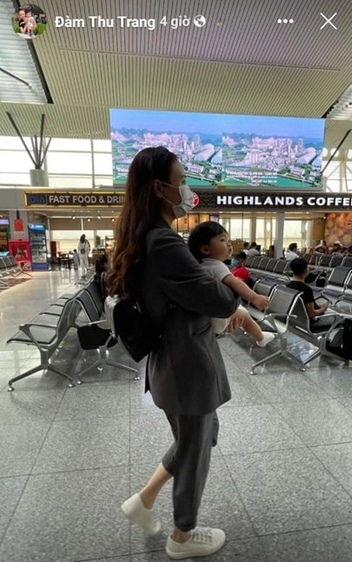 Con gái cường đôla ăn vạ ở sân bay đàm thu trang có biện pháp dứt khoát