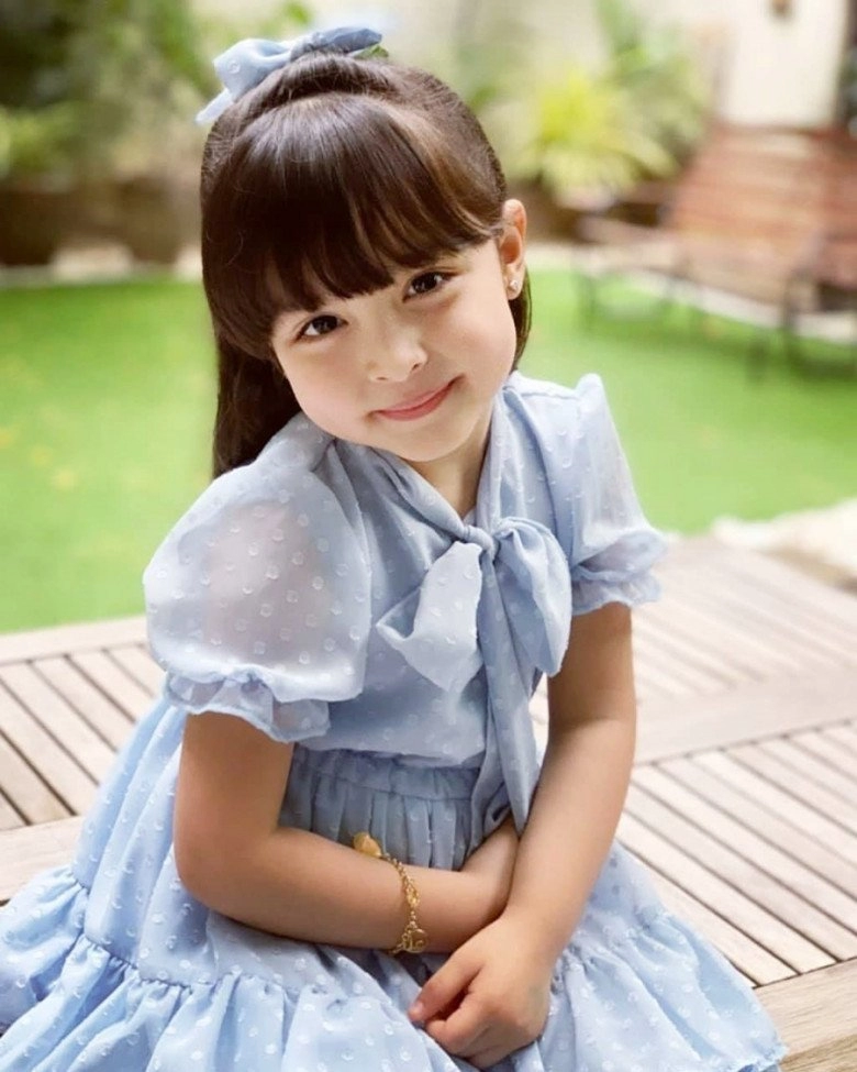 Con gái mỹ nhân đẹp nhất philippines chào đời không biết xấu là gì tròn 7 tuổi ngoại hình có nhiều thay đổi