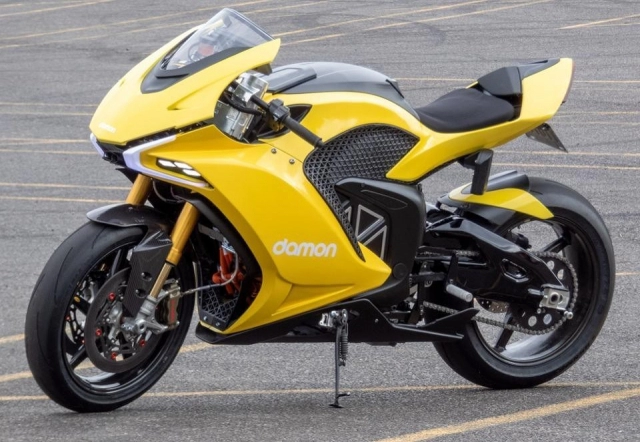 Damon hpersport mẫu xe máy điện lấy cảm hứng ducati panigale vừa ra mắt tại ces 2020