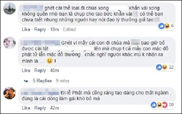 Đăng ảnh đi chùa sám hối á hậu thư dung khiến dân mạng phải khẩu nghiệp vì điều này