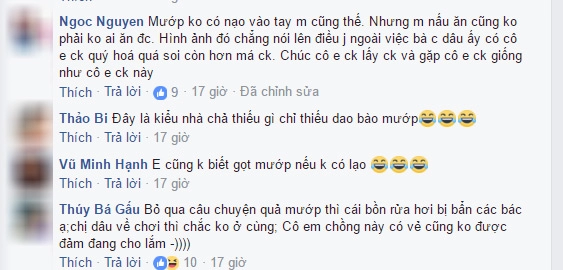 Đăng ảnh gọt mướp của chị dâu để chê khéo em chồng không ngờ bị mắng sấp mặt