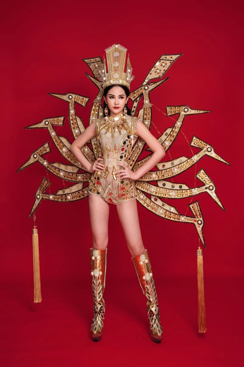 Dát vàng cho bộ quốc phục ngân anh vẫn tiếp tục bại trận tại miss intercontinental 2019