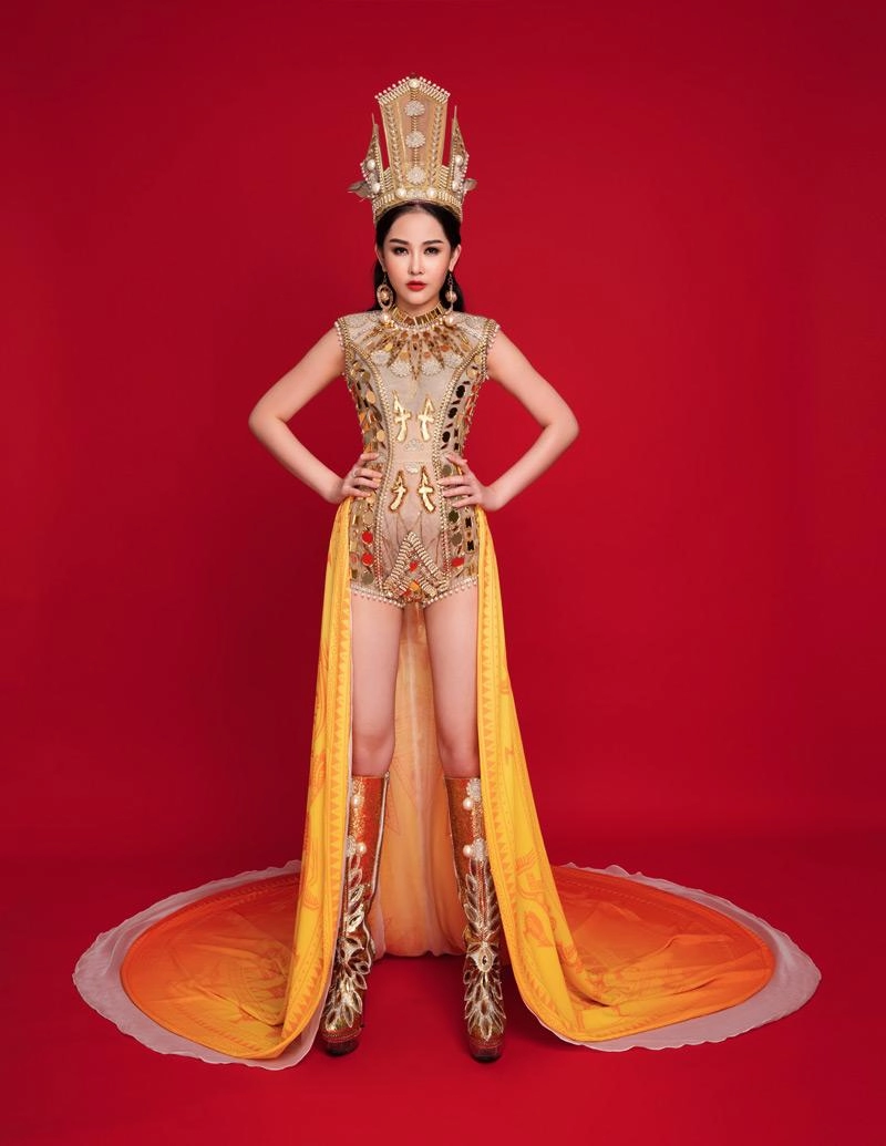 Dát vàng cho bộ quốc phục ngân anh vẫn tiếp tục bại trận tại miss intercontinental 2019