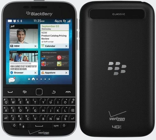 Điện thoại blackberry classic không máy ảnh sắp ra mắt